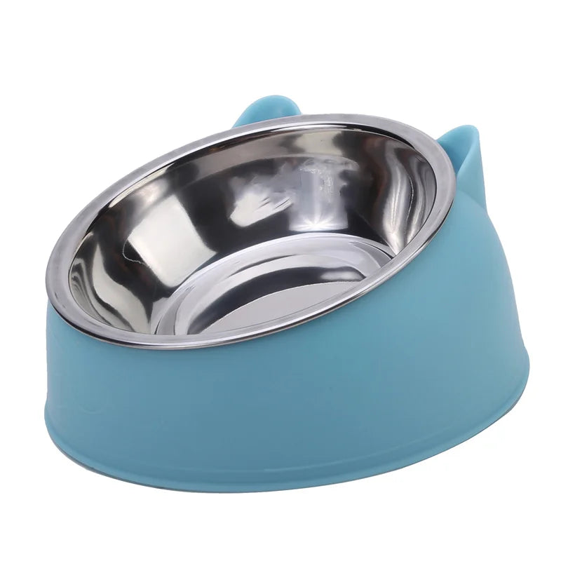 Tigela Inclinada Ergonômica – Conforto e Estilo na Hora da Alimentação do Seu Pet!