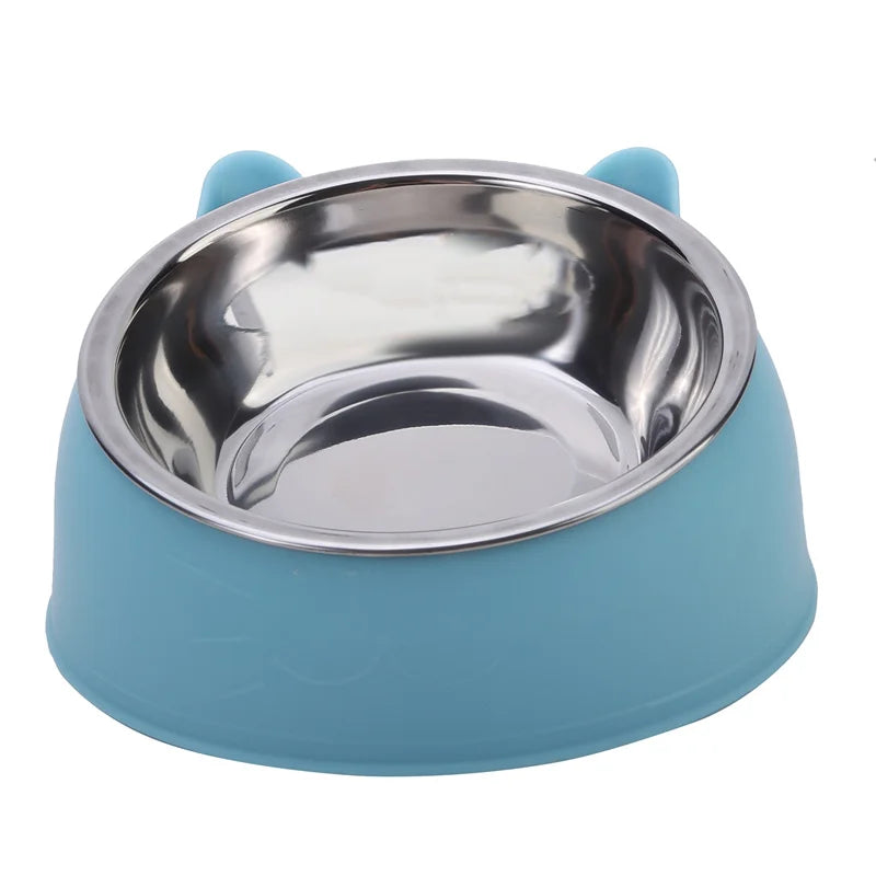 Tigela Inclinada Ergonômica – Conforto e Estilo na Hora da Alimentação do Seu Pet!