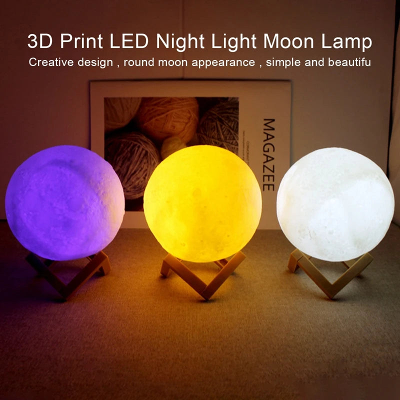 Luz de Livro LED Moon Light