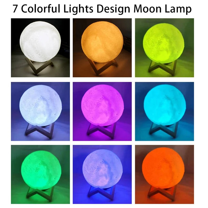 Luz de Livro LED Moon Light