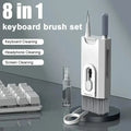 Kit de Limpeza 8 em 1 para Teclado, Fones de Ouvido, Celular e Eletrônicos em Geral