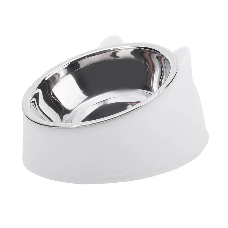 Tigela Inclinada Ergonômica – Conforto e Estilo na Hora da Alimentação do Seu Pet!