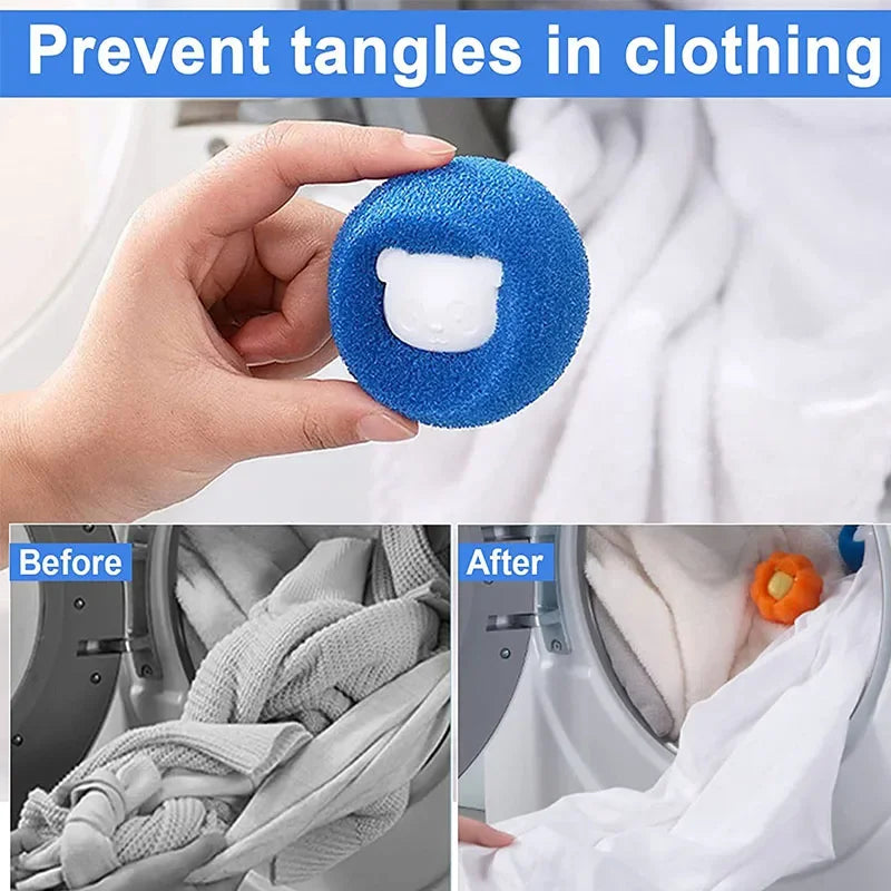 Bolas Removedoras de Pelos para Máquina de Lavar