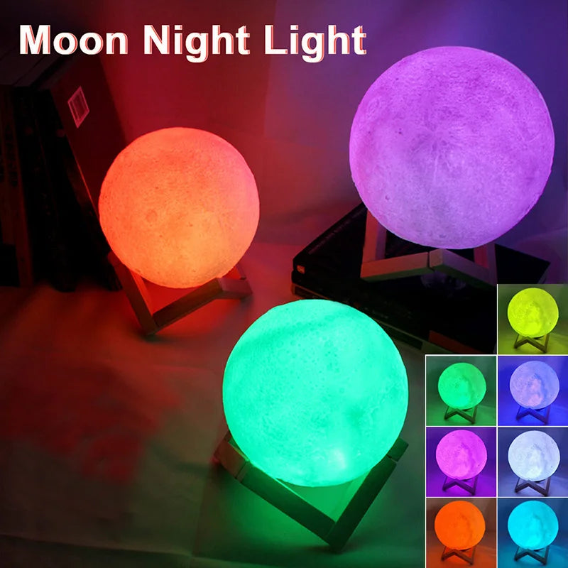Luz de Livro LED Moon Light