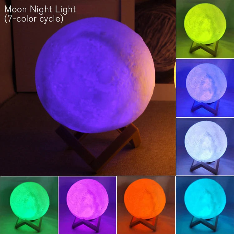 Luz de Livro LED Moon Light