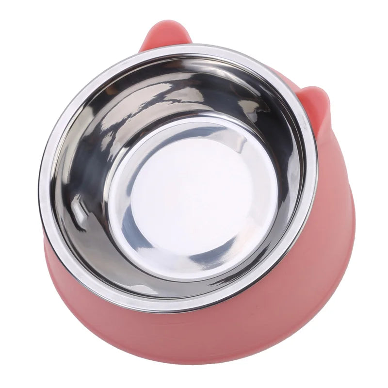 Tigela Inclinada Ergonômica – Conforto e Estilo na Hora da Alimentação do Seu Pet!