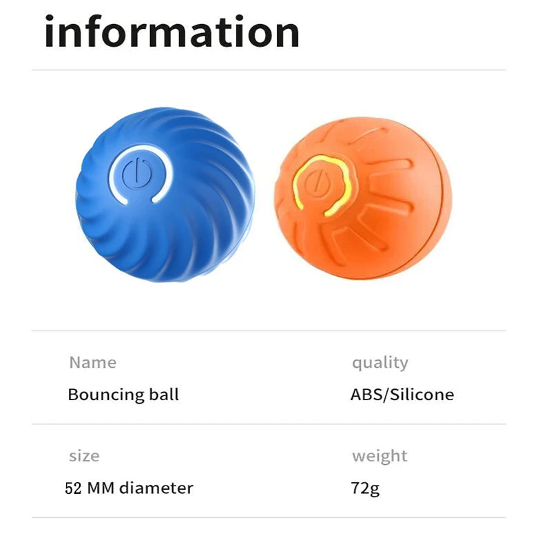Bola Inteligente Eletrônica – Diversão Automática para Seu Pet!