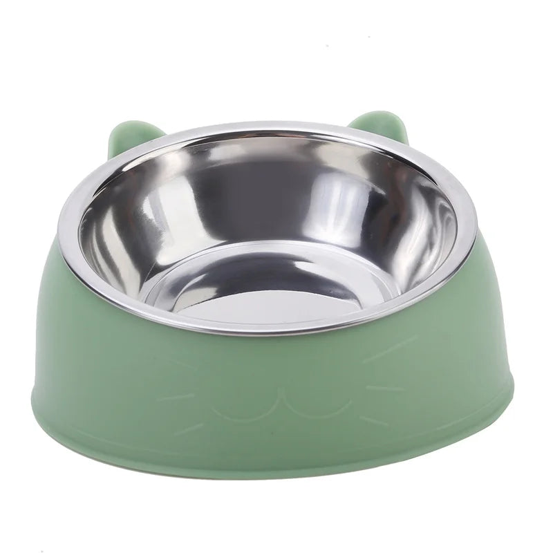 Tigela Inclinada Ergonômica – Conforto e Estilo na Hora da Alimentação do Seu Pet!