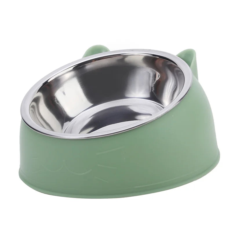 Tigela Inclinada Ergonômica – Conforto e Estilo na Hora da Alimentação do Seu Pet!